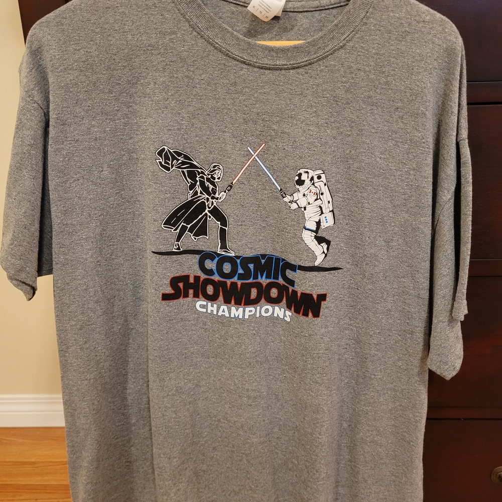 Brand New Men's Star Wars Cosmic Showdown Champions T shirt Size XL